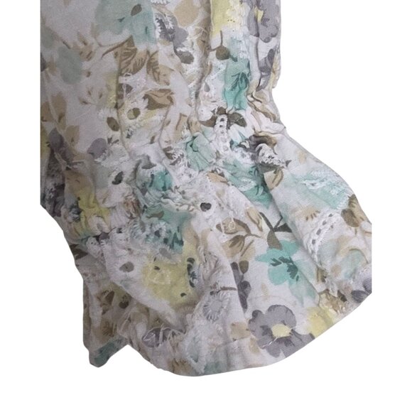 Women's - MINKPINK Irwin Eyelet Floral Top, Size Small - Picture 5 of 7